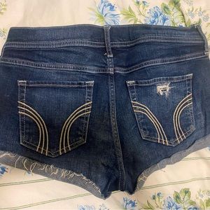 Hollister low rise denim shorts